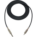 Photo of Sescom MSC1.5SM Audio Cable Mogami Neglex Quad 1/4 TS Mono Male to 3.5mm TS Mono Male Black - 1.5 Foot