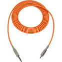Photo of Sescom MSC1.5SMOE Audio Cable Mogami Neglex Quad 1/4 TS Mono Male to 3.5mm TS Mono Male Orange - 1.5 Foot