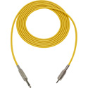 Photo of Sescom MSC1.5SMYW Audio Cable Mogami Neglex Quad 1/4 TS Mono Male to 3.5mm TS Mono Male Yellow - 1.5 Foot