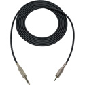 Photo of Sescom MSC1.5SMZ Audio Cable Mogami Neglex Quad 1/4 TS Mono Male to 3.5mm TRS Balanced Male Black - 1.5 Foot