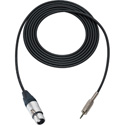 Photo of Sescom MSC1.5XJMZ Audio Cable Mogami Neglex Quad 3-Pin XLR Female to 3.5mm TRS Balanced Male Black - 1.5 Foot