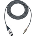 Photo of Sescom MSC1.5XJMZGY Audio Cable Mogami Neglex Quad 3-Pin XLR Female to 3.5mm TRS Balanced Male Gray - 1.5 Foot