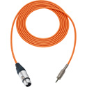 Photo of Sescom MSC1.5XJMZOE Audio Cable Mogami Neglex Quad 3-Pin XLR Female to 3.5mm TRS Balanced Male Orange - 1.5 Foot