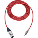 Photo of Sescom MSC1.5XJMZRD Audio Cable Mogami Neglex Quad 3-Pin XLR Female to 3.5mm TRS Balanced Male Red - 1.5 Foot