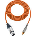 Photo of Sescom MSC1.5XJROE Audio Cable Mogami Neglex Quad 3-Pin XLR Female to RCA Male Orange - 1.5 Foot