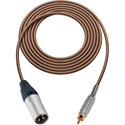 Photo of Sescom MSC1.5XRBN Audio Cable Mogami Neglex Quad 3-Pin XLR Male to RCA Male Brown - 1.5 Foot