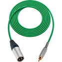 Photo of Sescom MSC1.5XRGN Audio Cable Mogami Neglex Quad 3-Pin XLR Male to RCA Male Green - 1.5 Foot