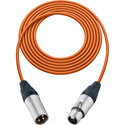 Photo of Sescom MSC1.5XXJOE Mic Cable Mogami Neglex Quad 3-Pin XLR Male to 3-Pin XLR Female Orange - 1.5 Foot