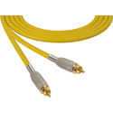 Photo of Sescom MSC100RRYW Audio Cable Mogami Neglex Quad RCA Male to RCA Male Yellow - 100 Foot