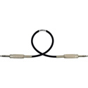 Photo of Sescom MSC100SZSZ Audio Cable Mogami Neglex Quad 1/4 TRS Balanced Male to 1/4 TRS Balanced Male Black - 100 Foot