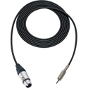 Photo of Sescom Audio Cable Mogami Neglex Quad 3-Pin XLR Female to 3.5mm TRS Balanced Male Black - 100 Foot