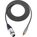 Photo of Sescom Audio Cable Mogami Neglex Quad 3-Pin XLR Female to RCA Male Black - 100 Foot