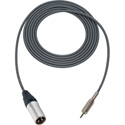 Photo of Sescom MSC100XMGY Audio Cable Mogami Neglex Quad 3-Pin XLR Male to 3.5mm TS Mono Male Gray - 100 Foot