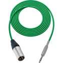 Photo of Sescom MSC100XSZGN Audio Cable Mogami Neglex Quad 3-Pin XLR Male to 1/4 TRS Balanced Male Green - 100 Foot