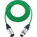 Photo of Sescom MSC100XXJGN Mic Cable Mogami Neglex Quad 3-Pin XLR Male to 3-Pin XLR Female Green - 100 Foot