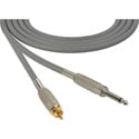 Photo of Sescom MSC10SRGY Audio Cable Mogami Neglex Quad 1/4 TS Mono Male to RCA Male Gray - 10 Foot