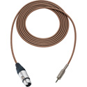 Photo of Sescom Audio Cable Mogami Neglex Quad 3-Pin XLR Female to 3.5mm TRS Balanced Male Brown - 10 Foot