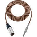 Photo of Sescom Audio Cable Mogami Neglex Quad 3-Pin XLR Male to 1/4 TRS Balanced Male Brown - 15 Foot