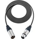 Photo of Sescom Mic Cable Mogami Neglex Quad 3-Pin XLR Male to 3-Pin XLR Female Black - 25 Foot