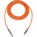 Photo of Sescom MSC3SMZOE Audio Cable Mogami Neglex Quad 1/4 TS Mono Male to 3.5mm TRS Balanced Male Orange - 3 Foot