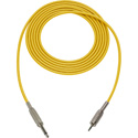 Photo of Sescom MSC3SMZYW Audio Cable Mogami Neglex Quad 1/4 TS Mono Male to 3.5mm TRS Balanced Male Yellow - 3 Foot