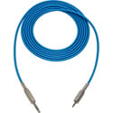 Photo of Sescom MSC3SZMZBE Audio Cable Mogami Neglex Quad 1/4 TRS Balanced Male to 3.5mm TRS Balanced Male Blue - 3 Foot