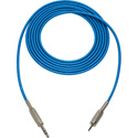 Photo of Sescom Audio Cable Mogami Neglex Quad 1/4 TRS Balanced Male to 3.5mm TRS Balanced Male Blue - 3 Foot