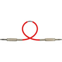 Photo of Sescom Audio Cable Mogami Neglex Quad 1/4 TRS Balanced Male to 1/4 TRS Balanced Male Red - 50 Foot