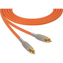 Photo of Sescom Audio Cable Mogami Neglex Quad RCA Male to RCA Male Orange - 6 Foot