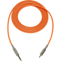 Photo of Sescom Audio Cable Mogami Neglex Quad 1/4 TS Mono Male to 3.5mm TS Mono Male Orange - 6 Foot