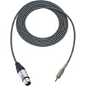 Photo of Sescom MSC6XJMZGY Audio Cable Mogami Neglex Quad 3-Pin XLR Female to 3.5mm TRS Balanced Male Gray - 6 Foot