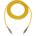 Photo of Sescom Audio Cable Mogami Neglex Quad 3.5mm TS Mono Male to 3.5mm TS Mono Male Yellow - 75 Foot