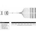 Photo of Merging Technologies CON-D25-XLRF DB25 to XLR-Female 8-Channel Analog Cable for Horus/HAPI MK II - 4.9ft