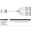 Photo of Merging Technologies CON-D25-XLRM DB25 to XLR-Male 8-Channel Analog Cable for Horus/HAPI MK II - 4.9ft