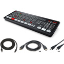 Photo of Blackmagic Design SWATEMMINICEXT ATEM Mini Extreme Live Production Switcher Kit with HDMI/USB/CAT6A Cables