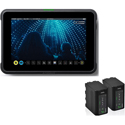 Atomos Shinobi 7-Inch 4K HDMI/SDI HDR Portable Monitor w/ Core SWX Nano-F Li-Ion Camera Battery 2-Pack Kit