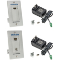 Photo of Ocean Matrix HDMI Over IP PoE Wall Plate Extender Kit