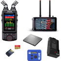 Tascam Portacapture X8 Bluetooth Sync Kit w/ Atomos Ultrasync Blue/AtomX Sync Expansion Module/CONNECT for Ninja V/V+