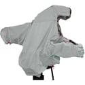 Photo of ShooterSlicker S5 Cordura Fabric Rain Cover for Studio Box Lens Camera with Zippable Plastic Windows - Gray
