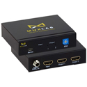 MuxLab 100505 1x2 UHD 4K60 HDMI 2.0 Splitter
