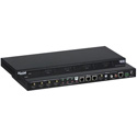 MuxLab 500412  HDMI 4x4 Matrix Switch Kit HDBT PoC 4K/60 with 3 Receivers