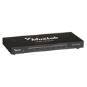 MuxLab 500422 2K/4K/UHD HDMI 1x8 Splitter