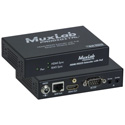 MuxLab 500454-POE-RX HDMI / RS232 Receiver with PoE / HDBT / UHD-4K