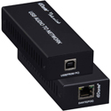 MuxLab 500550 Dante 2-Channel USB Audio Encoder/Decoder - up to 328 Foot via CAT6/6A