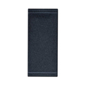 MuxLab 500612 100-240VAC Blank Plate Module for Table Top Cable Management Panel 500610 - Black