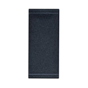 Photo of MuxLab 500612 100-240VAC Blank Plate Module for Table Top Cable Management Panel 500610 - Black