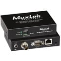 Muxlab 500756-RX 3G-SDI/RS232 Over IP Receiver with PoE