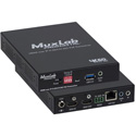 MuxLab 500764-TX HDMI over IP H264/H265 POE Transmitter 4K/60 for use with 500762 Receiver