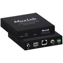 Photo of MuxLab 500767-TX-MM 3G-SDI/ST2110 over IP Uncompressed Gateway Converter / Extender TX - MMF
