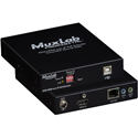 MuxLab 500772 UHD-4K KVM HDMI over IP PoE Extender - Transmitter